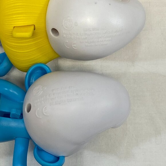 Set Burger King 2016 Lost Village Smurf 5" Plastic Action Figures Moving Arms - Picture 9 of 11